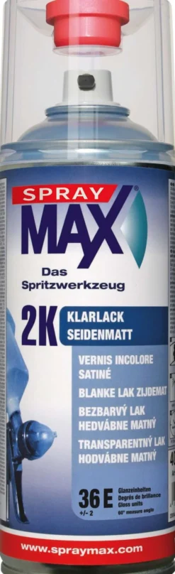 Spray Max 2-komponentti, kirkaslakka semi/puolimatta 400ml