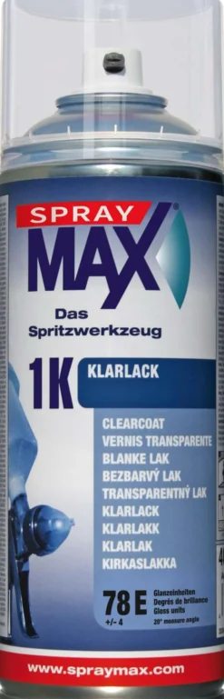 Spray Max 1-komponentti, kirkaslakka kiiltävä 400ml
