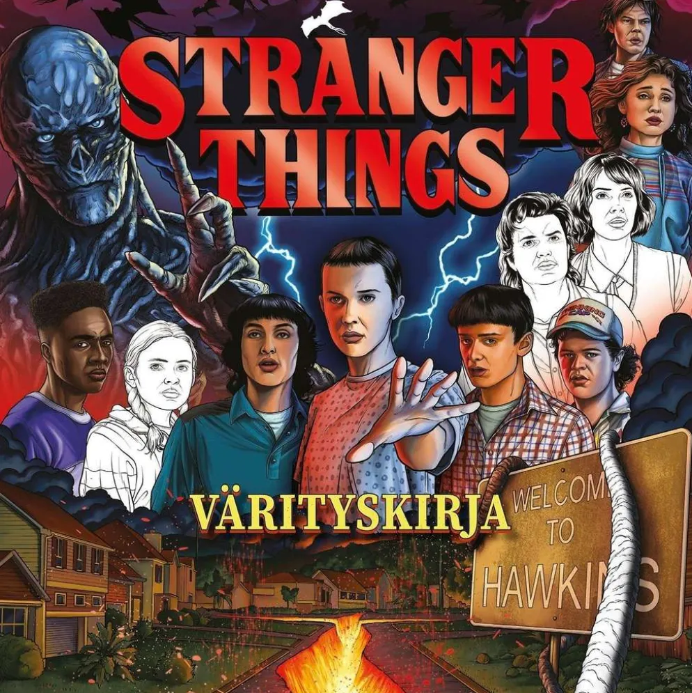 Stranger Things - Värityskirja
