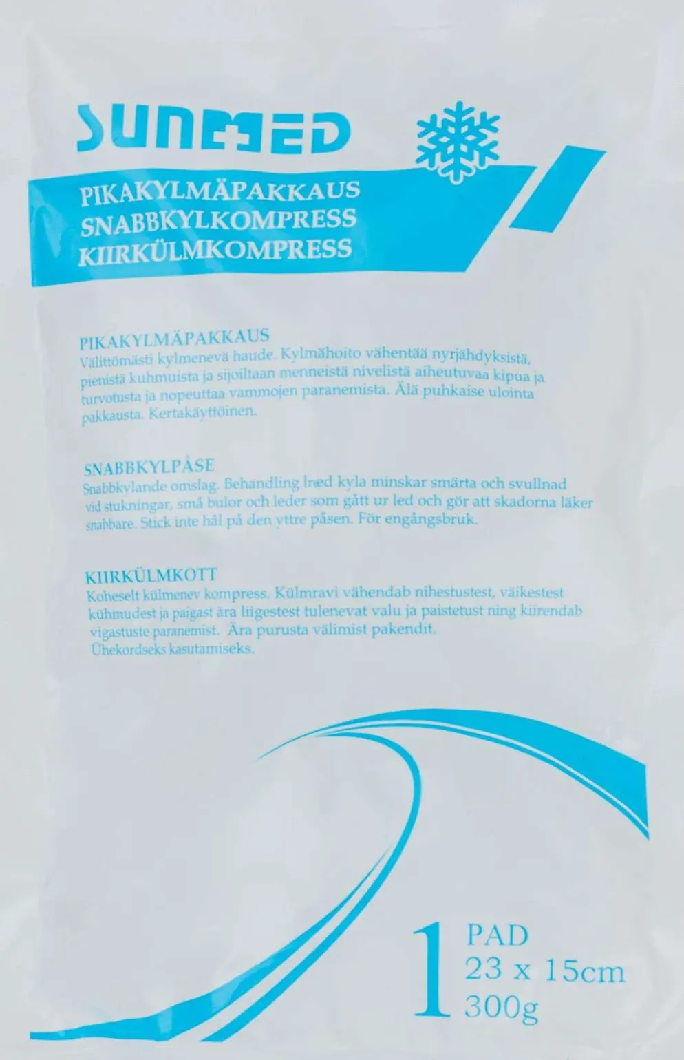 Sunmed pikakylmäpakkaus 300 g