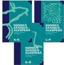 Suomen sanojen alkuperä - Etymologinen sanakirja 1-3