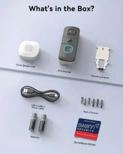 Swann ovikello EVO Video Doorbell & Chime