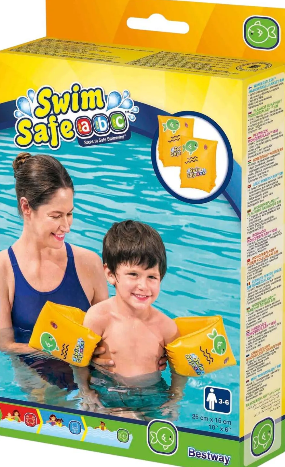 Swim Safe uimakellukkeet 25x15 cm S/M