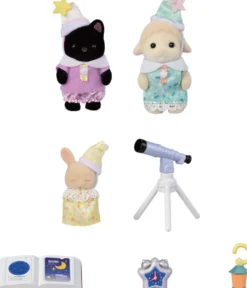 Sylvanian Families Kolmoset yökylässä