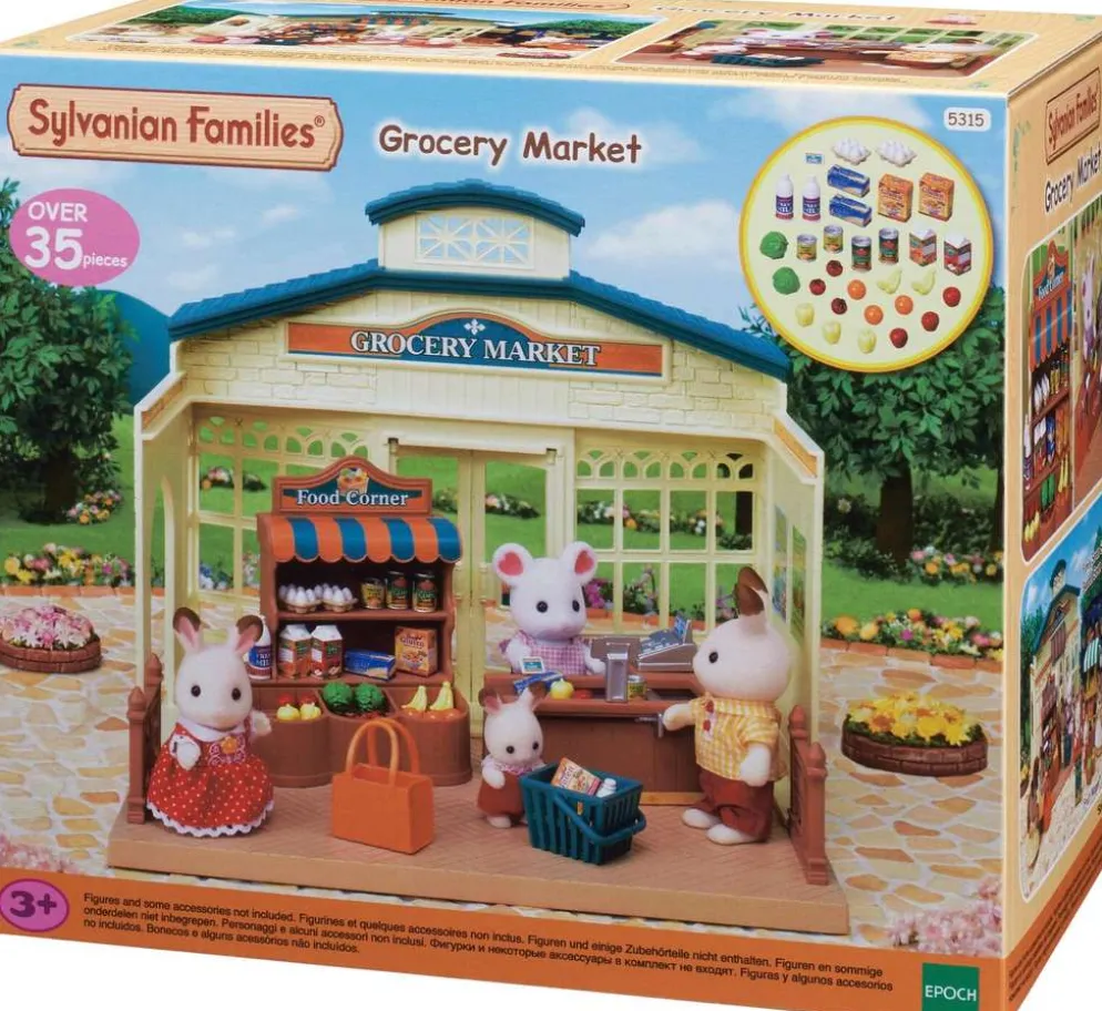 Sylvanian Families Kylän supermarket