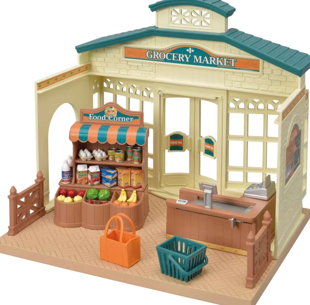 Sylvanian Families Kylän supermarket