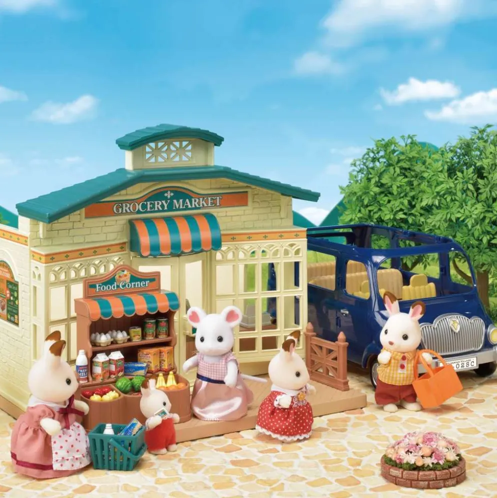 Sylvanian Families Kylän supermarket
