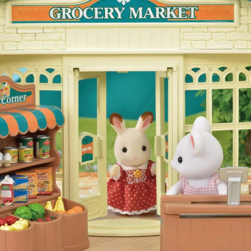 Sylvanian Families Kylän supermarket