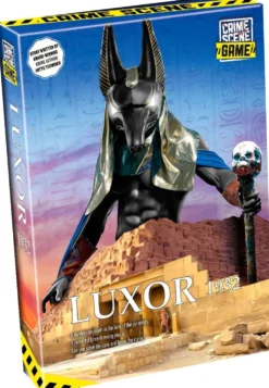 Tactic lautapeli Crime Scene Luxor 1932 EN