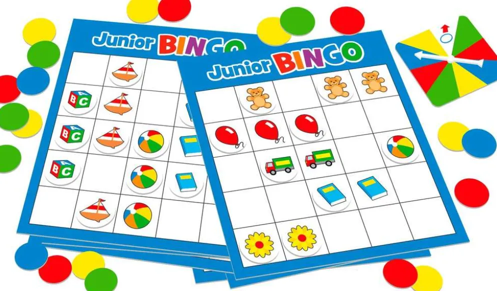 Tactic lautapeli Junior Bingo