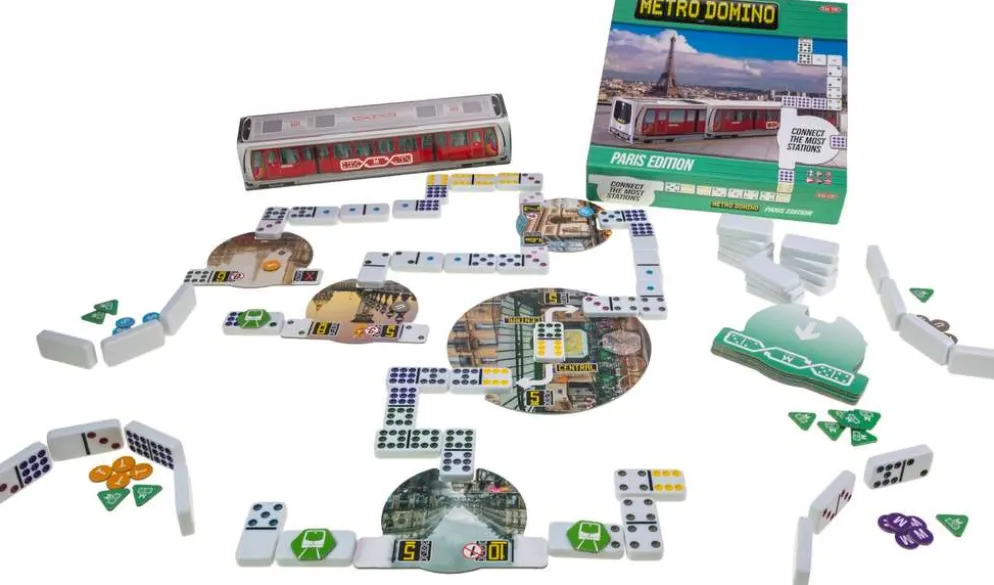 Tactic lautapeli Metro Domino Paris