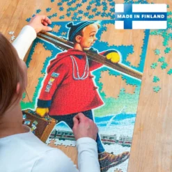 Tactic palapeli Come to Finland Suksipoika 1000 palaa