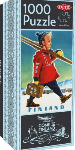 Tactic palapeli Come to Finland Suksipoika 1000 palaa