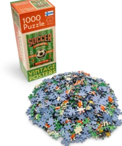 Tactic palapeli Vintage Posters Soccer Championship 1000 palaa
