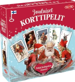 Tactic pelikortit Jouluiset korttipelit