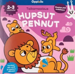 Taikamaalaus Hupsut Pennut -puuhakirja 2-3 v - Maalaa yhä uudelleen!