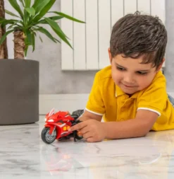 Teamsterz Mighty Machines Street Minis moottoripyörä äänillä ja valoilla