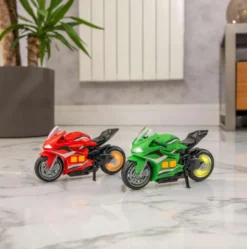 Teamsterz Mighty Machines Street Minis moottoripyörä äänillä ja valoilla