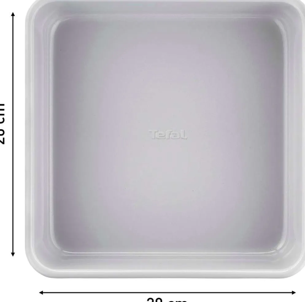 Tefal Ceramik neliökakkuvuoka 20 cm J1755204