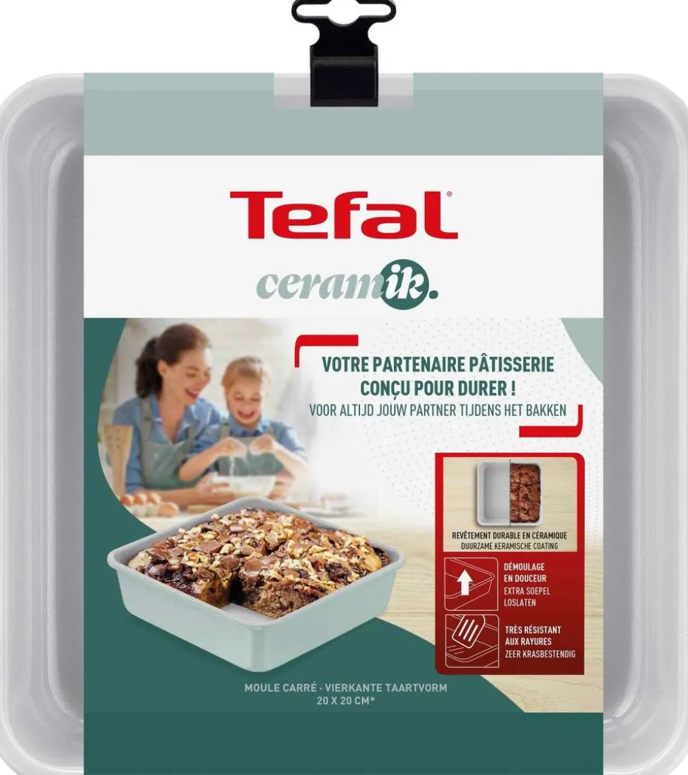 Tefal Ceramik neliökakkuvuoka 20 cm J1755204