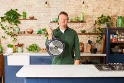 Tefal Jamie Oliver Enjoy pannusetti 24 + 28 cm + pannusuoja C471S255