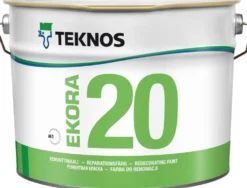 Teknos Ekora 20 remonttimaali 9l PM1 valkoinen sävytettävissä puolihimmeä