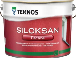 Teknos kiviainespintamaali Siloksan Facade 9 l PM3 sävytettävä täyshimmeä