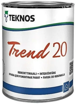 Teknos remonttimaali Trend 20 0,9 l PM3 sävytettävä puolihimmeä