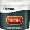 Teknos ruosteenestomaali Ferrex 3 l harmaa himmeä