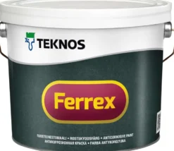Teknos ruosteenestomaali Ferrex 3 l harmaa himmeä