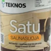 Teknos saunasuoja Satu 0,9 l väritön sävytettävissä
