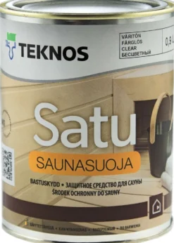 Teknos saunasuoja Satu 0,9 l väritön sävytettävissä