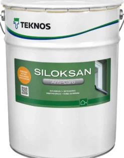 Teknos suojamaali betonille Siloksan Anti-Carb 18 l PM1 valkoinen sävytettävissä himmeä