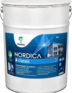 Teknos talomaali Nordica Classic 18 l PM3 sävytettävä puolihimmeä
