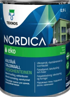 Teknos talomaali Nordica Eko 0,9 l PM3 sävytettävä kiiltävä