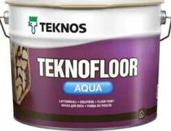 Teknos Teknofloor Aqua Lattiamaali 9L T4017 harmaa puolikiiltävä