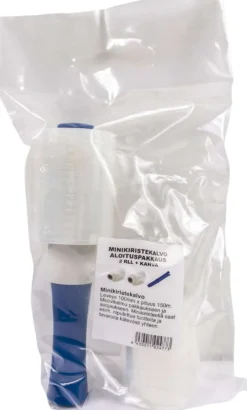 Telpak minikiristekalvo 20 µ 100mm 150m 2rll+kahva