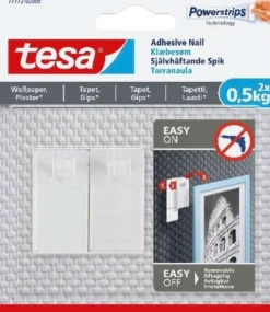 Tesa Powestrips liimautuva naula tapetille 2 kpl 0,5kg