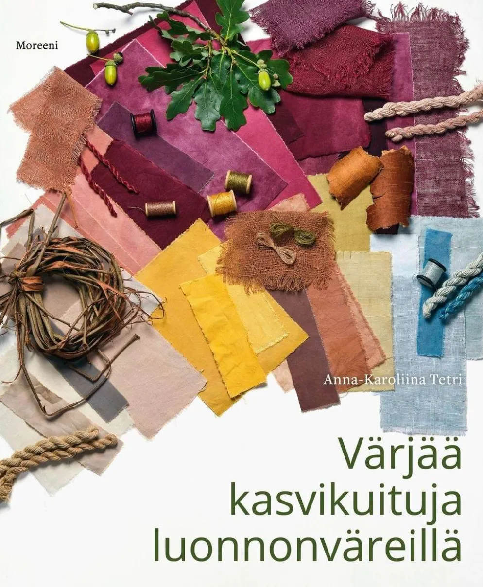 Tetri, Värjää kasvikuituja luonnonväreillä