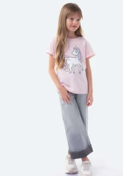 TEX BASIC lasten t-paita yksisarvinen I276629