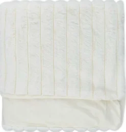 Tex Home huopa Fake fur 130 x 170 cm luonnonvalkoinen