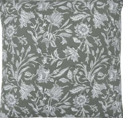 Tex Home sisustustyyny Fleurs 45x45 cm vihreä
