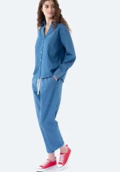 TEX naisten denim-kangashousut I274629