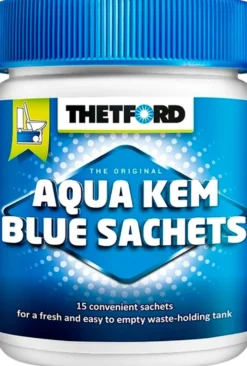 Thetford Aqua Kem Blue Sachets jauheannospussit jätesäiliöön 15 kpl