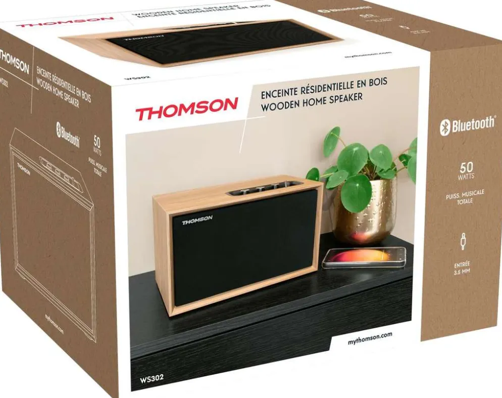 Thomson Bluetooth stereokaiutin WS302 puu