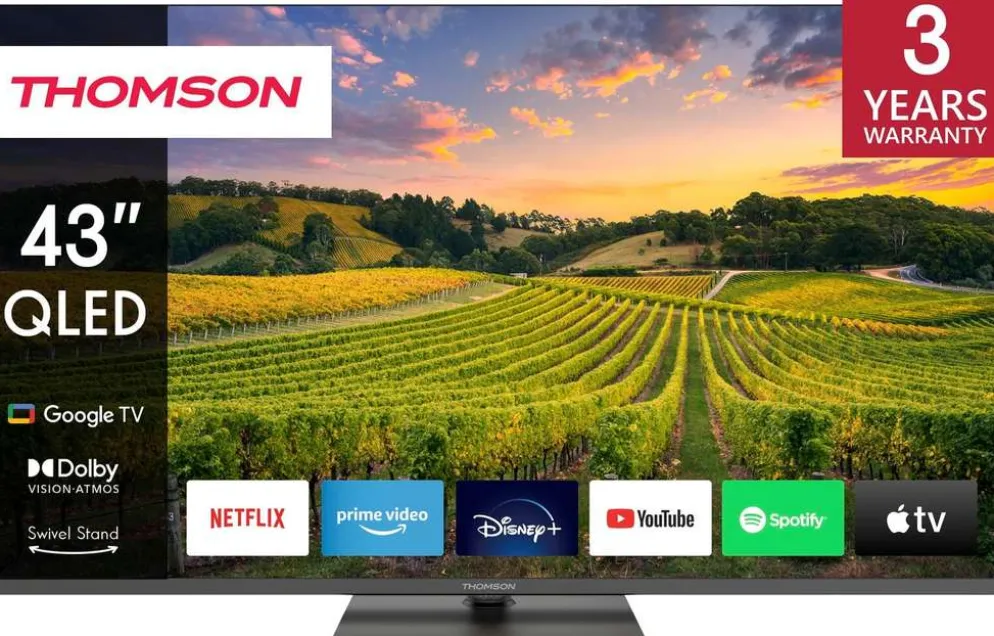 Thomson 43" 4K UHD QLED Google TV 43QG5C14