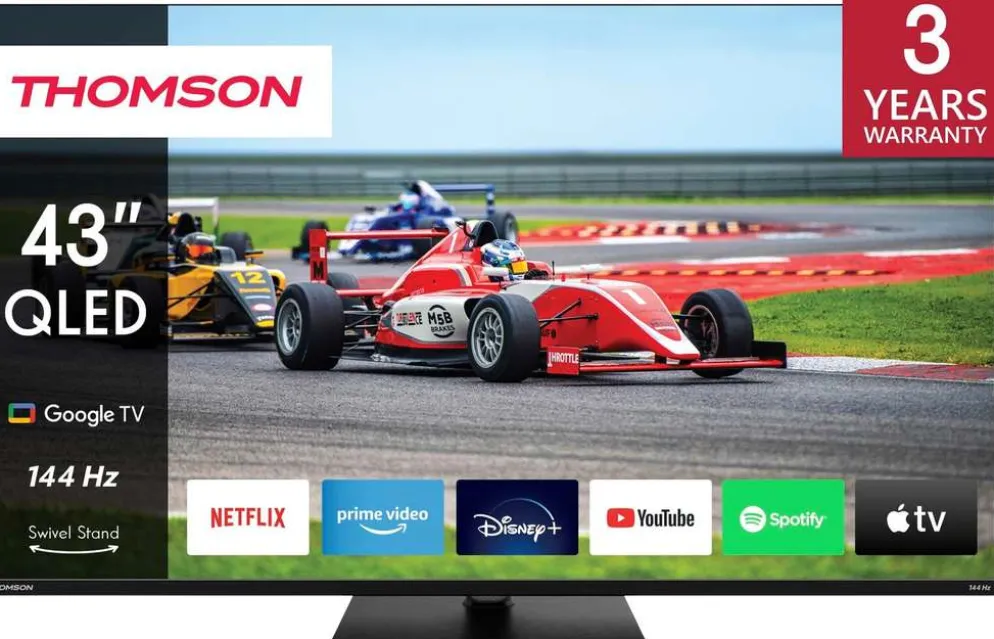 Thomson 43" 4K UHD QLED Pro Google TV 43QG7C14