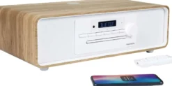 Thomson mikrohifijärjestelmä MIC301IBT puu/valkoinen