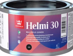 Tikkurila kalustemaali Helmi 30 0,33 l musta puolihimmeä