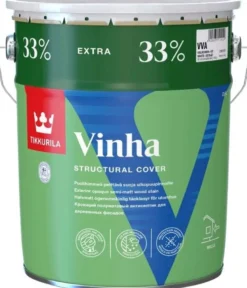 Tikkurila peittävä suoja puulle Vinha 3,6 l VC sävytettävä puolihimmeä